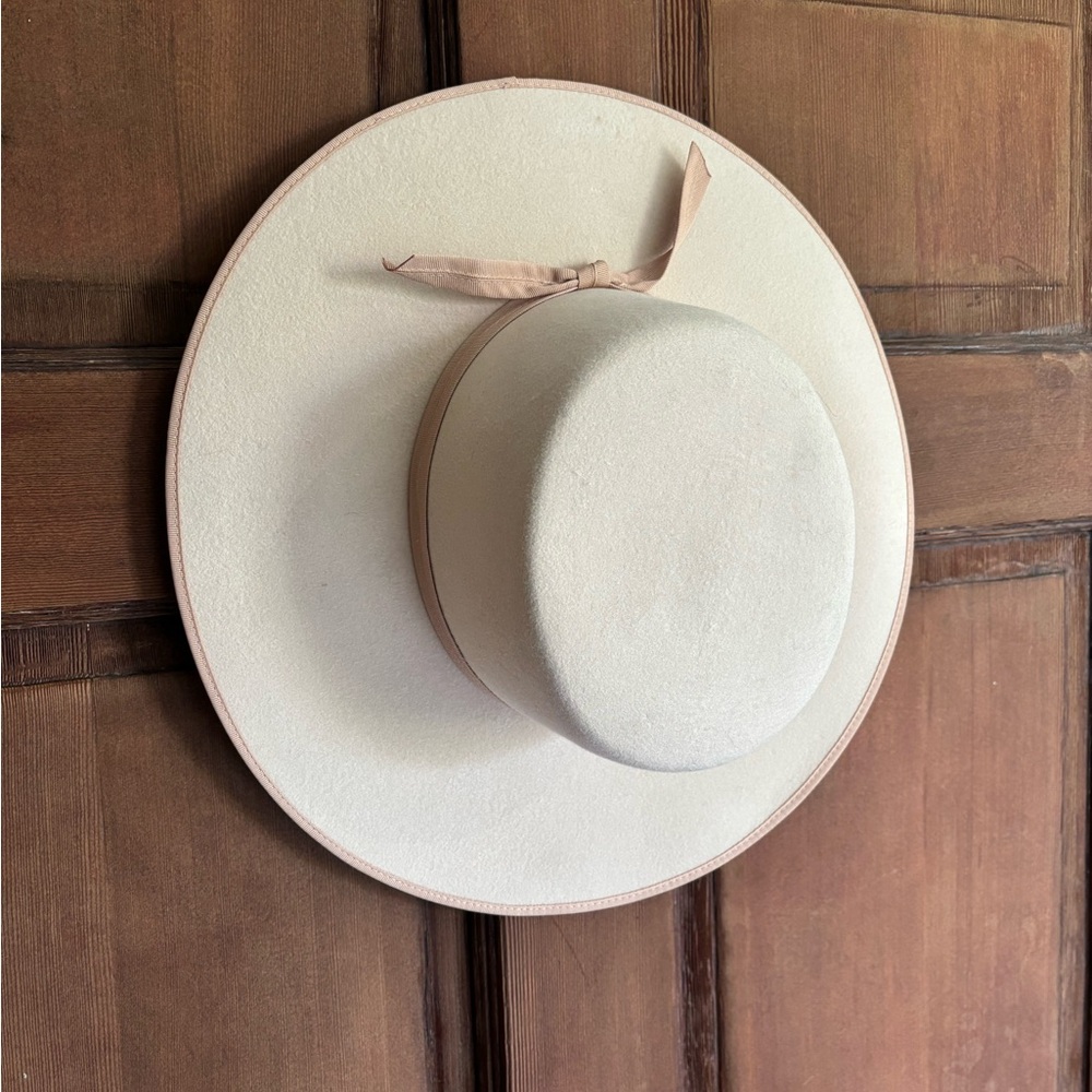 Lack of Color Ivory Rancher Boater Hat - Picture 3 of 9